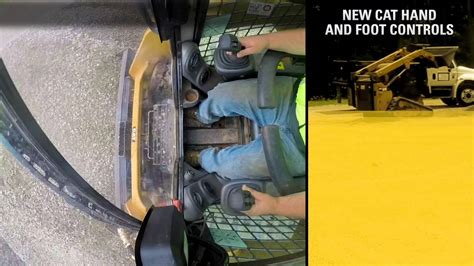 hand control to foot control skidsteer